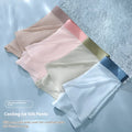 Men's Ice Silk cooling shorts in bean green colour with seamless design.