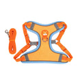 Adjustable dog harness with haulage rope in multiple colour options
