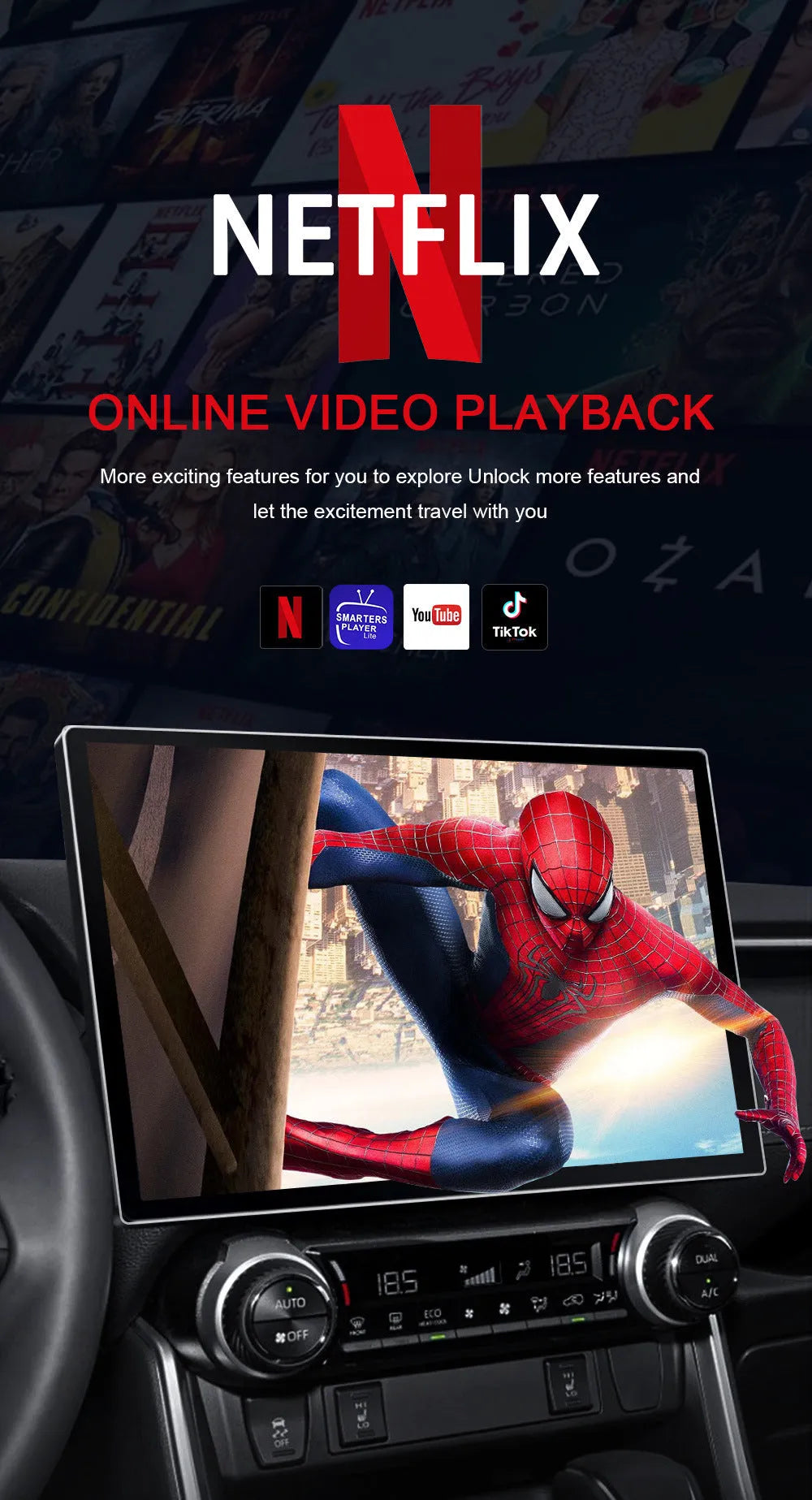 CarPlay Android Auto upgrade smart box for original car systems with Android 11 and wireless connectivity