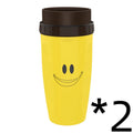Twist Cup double-walled insulated travel tumbler with cartoon pattern and silicone seal