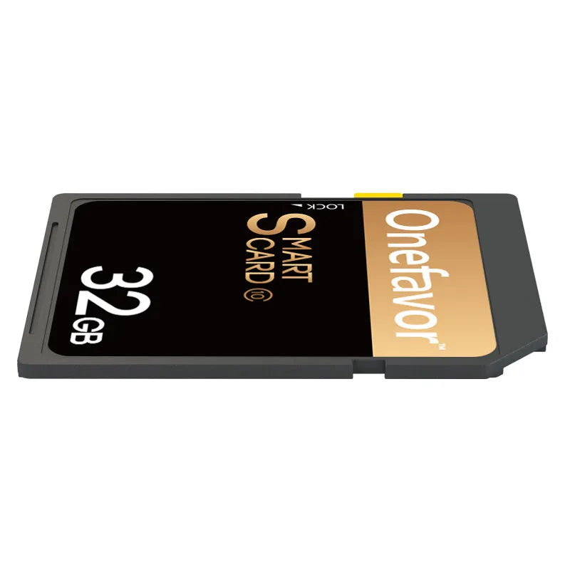 SD to PCMCIA adapter card with stainless steel housing and included 32GB SD card for Mercedes-Benz cars
