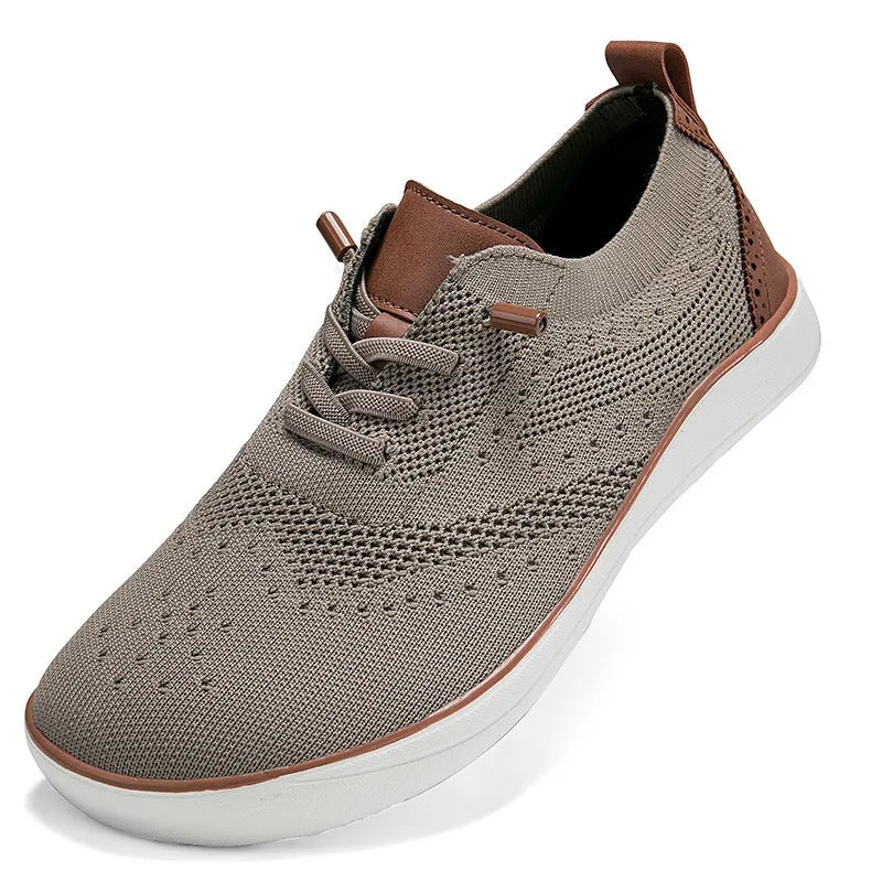 Big wide last mesh walking shoes with fabric upper and EVA sole, low top casual style, sizes 39-48