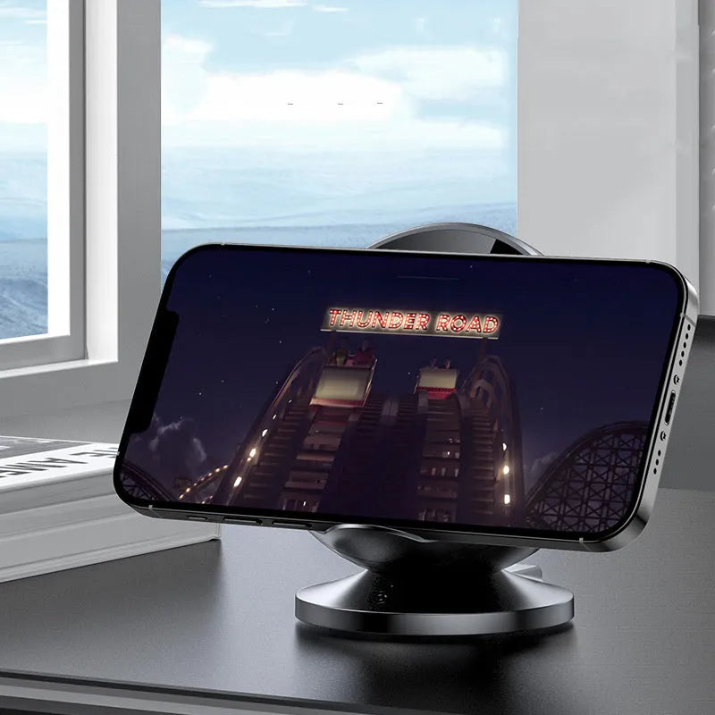 XC-11 mobile phone wireless charging holder with Bluetooth speaker in black, blue, pink or white
