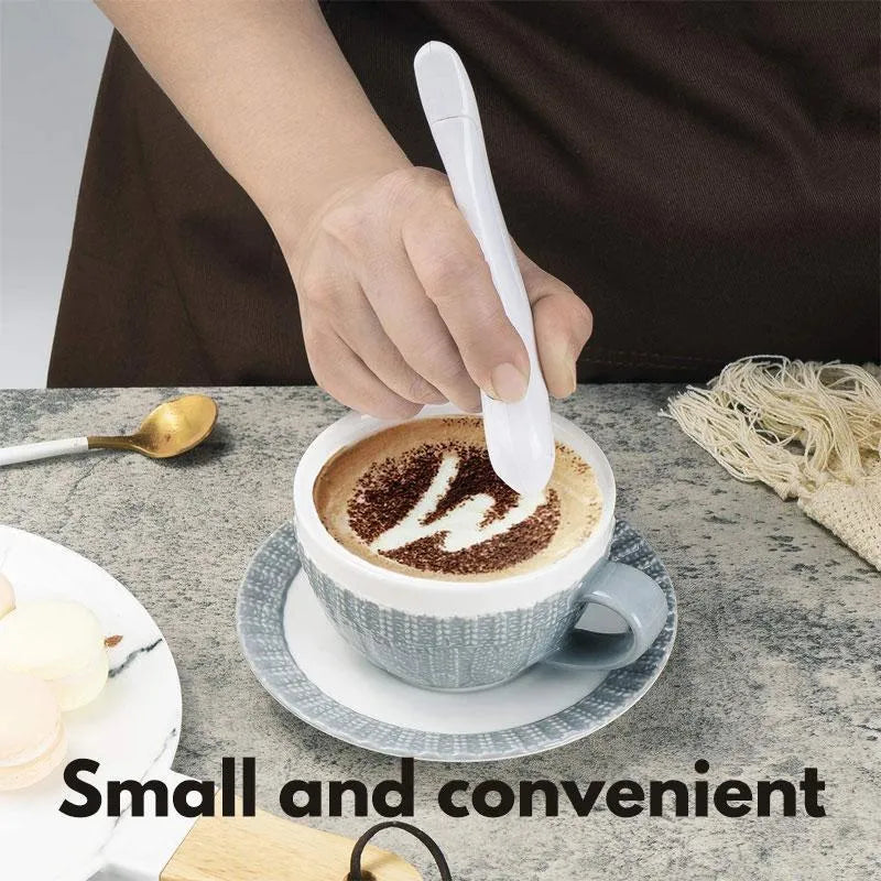 Electric coffee drawing pen in yellow red pink white green colours for food decoration on cake and biscuits