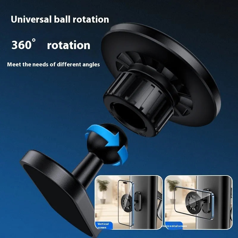 Plastic double-sided magnetic outdoor photography bracket for camera mounting