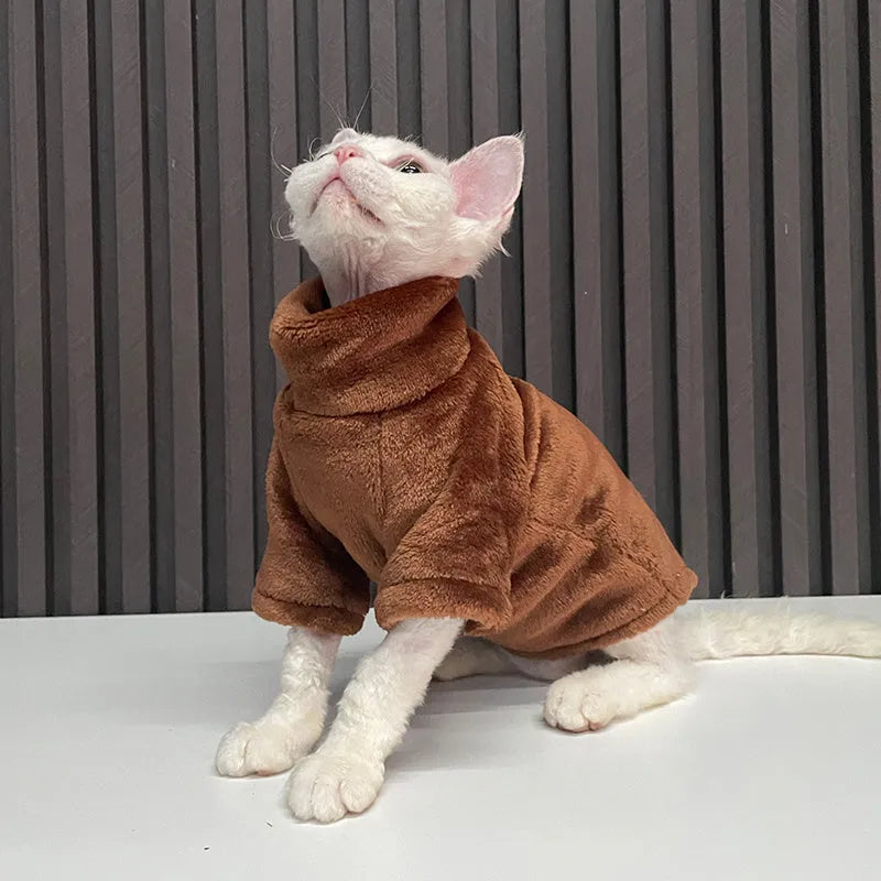 Ren Fa Cai hairless cat clothes available in multiple colours and 13 sizes from XS to XXXL+