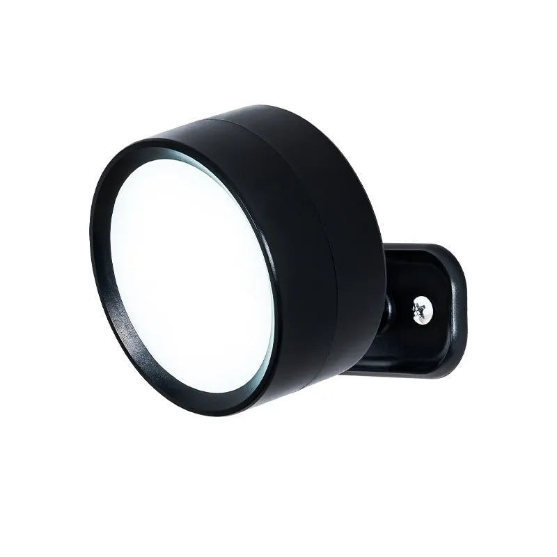 Rechargeable touch night lamp with tricolor light, pack of two, black or wood grain finish, bedside reading