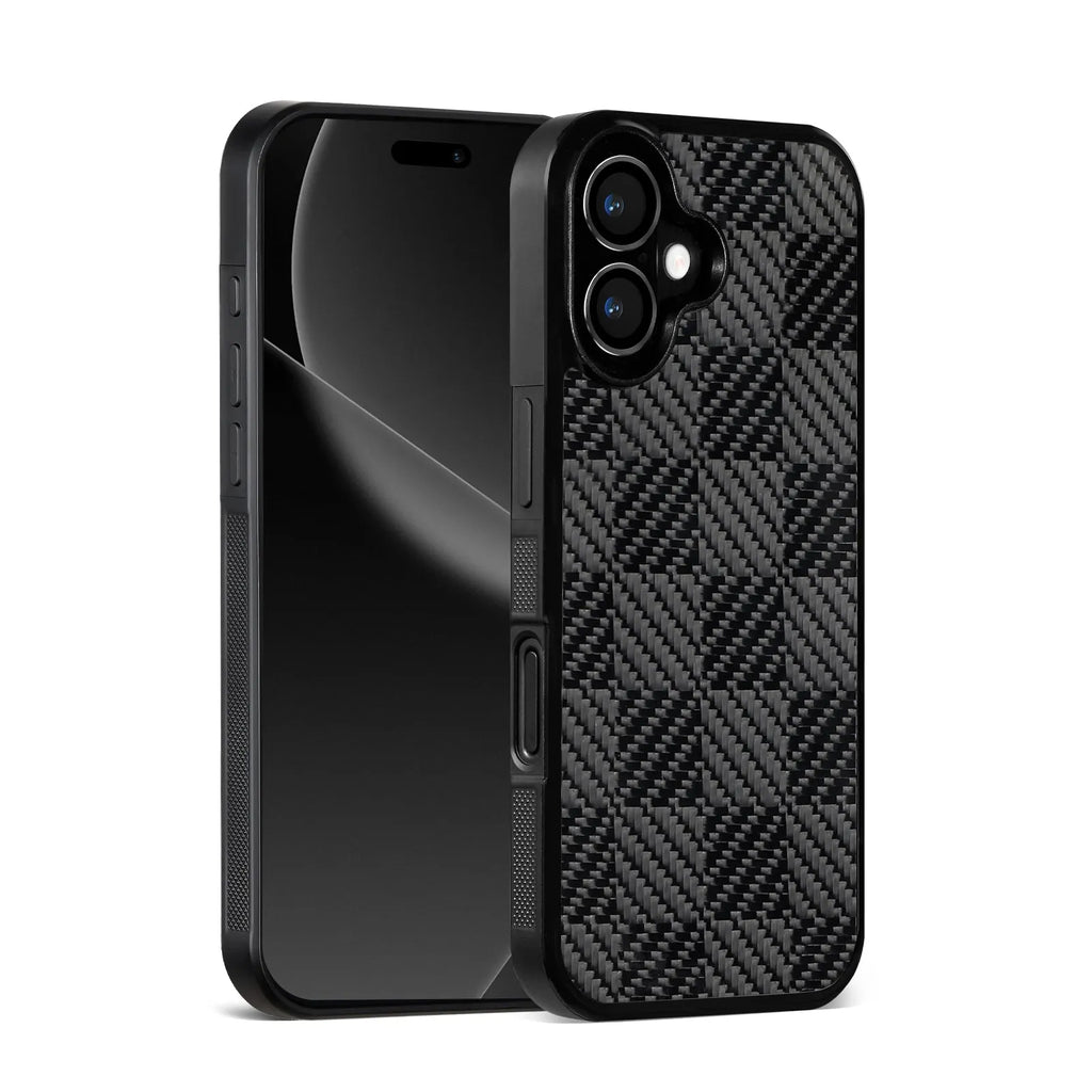 Lanjin square phone case compatible with iPhone 12 to 17 series models in protective fit