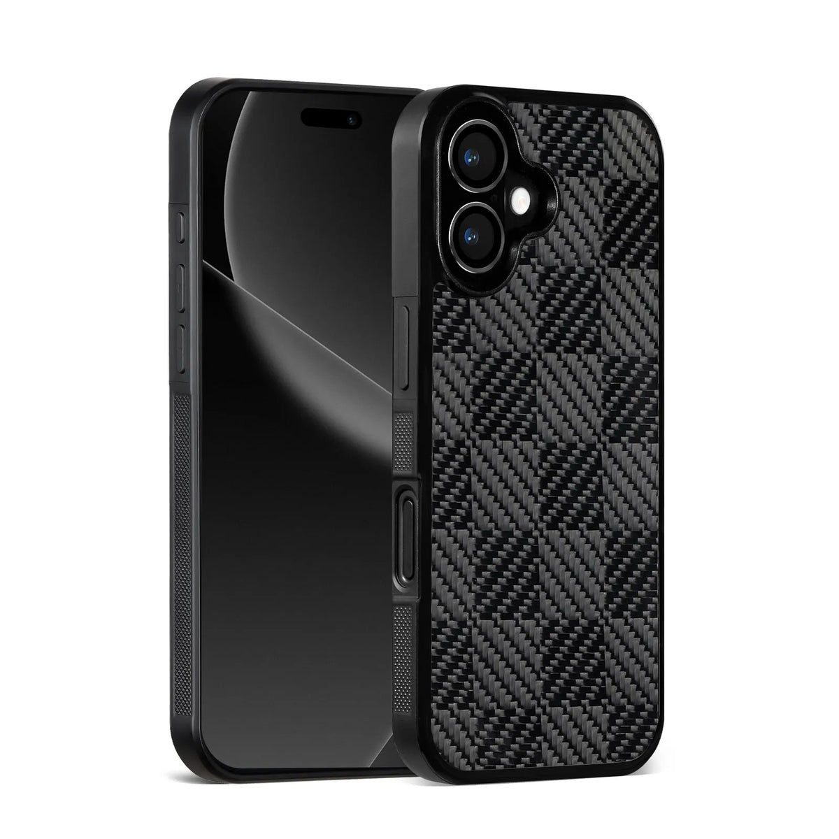 Lanjin square phone case compatible with iPhone 12 to 17 series models in protective fit