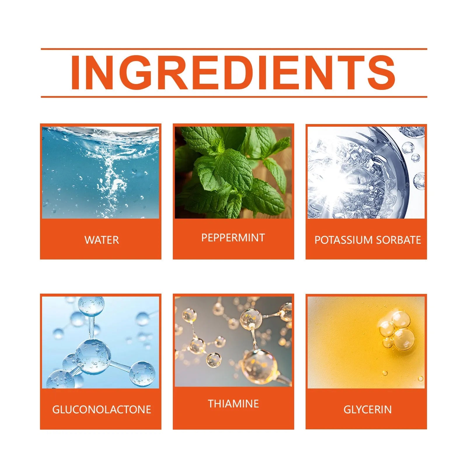 Googeer auxiliary height increasing drops 20ml bottle measuring 2.2x9cm with peppermint extract and vitamin B1