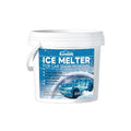 Pack of 20 car de-icing effervescent tablets for winter windscreens, each measuring 12.7 by 12cm
