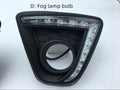 Mazda CX-5 LED daytime running light replacement lamp set with electroplated housing.