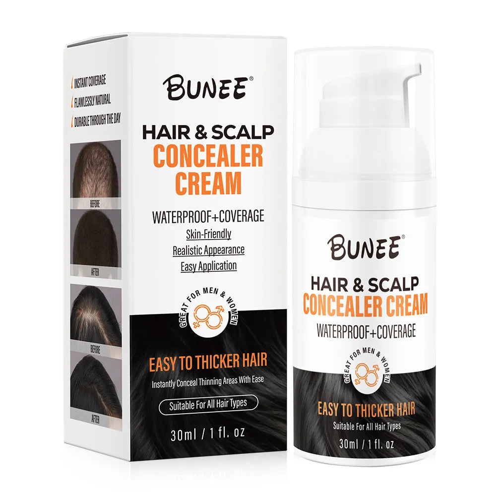30ml hair thinning scalp concealer pomade container showing dense formula