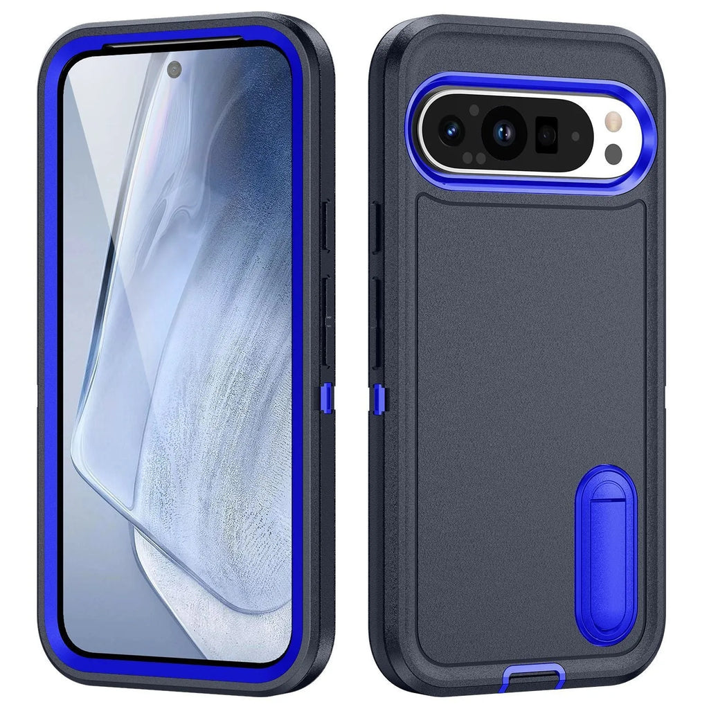 Wei Sanfang phone case with bracket for Google Pixel 9 and Pixel 9 Pro, PC TPU, multiple colours