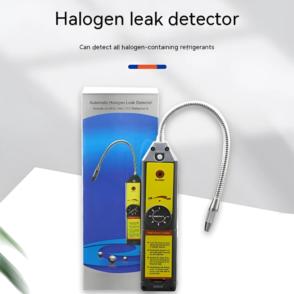 WJL-6000 halogen electronic leak detector with 20cm probe for automotive air conditioning refrigerant gas leaks