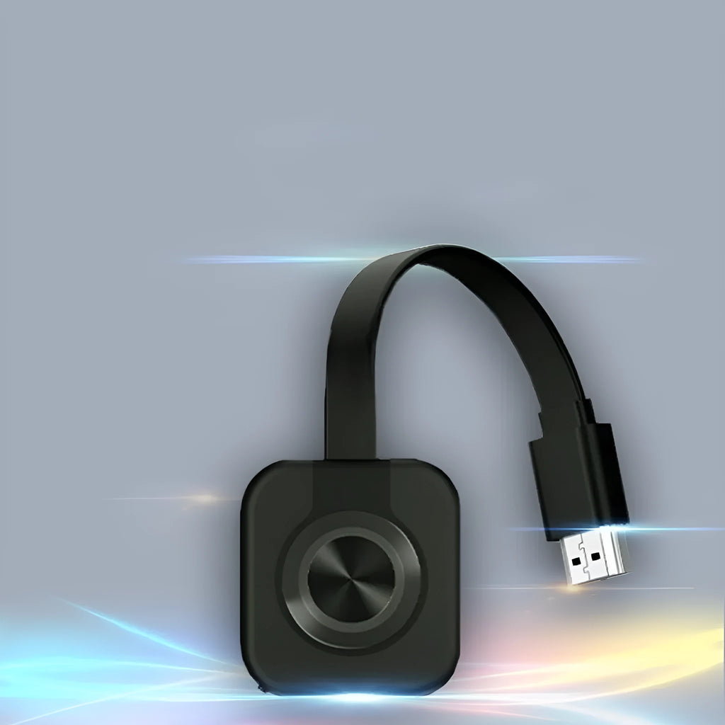 Compact wireless HDMI transmitter for screen projection from mobile phones to displays