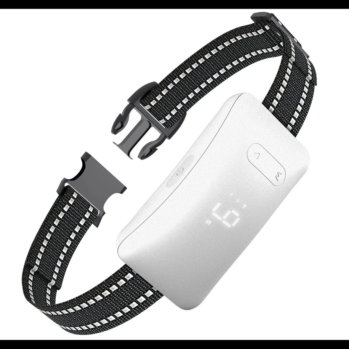 Smart Pet Bark Stopper Training Collar plastic black or white dog bark control device