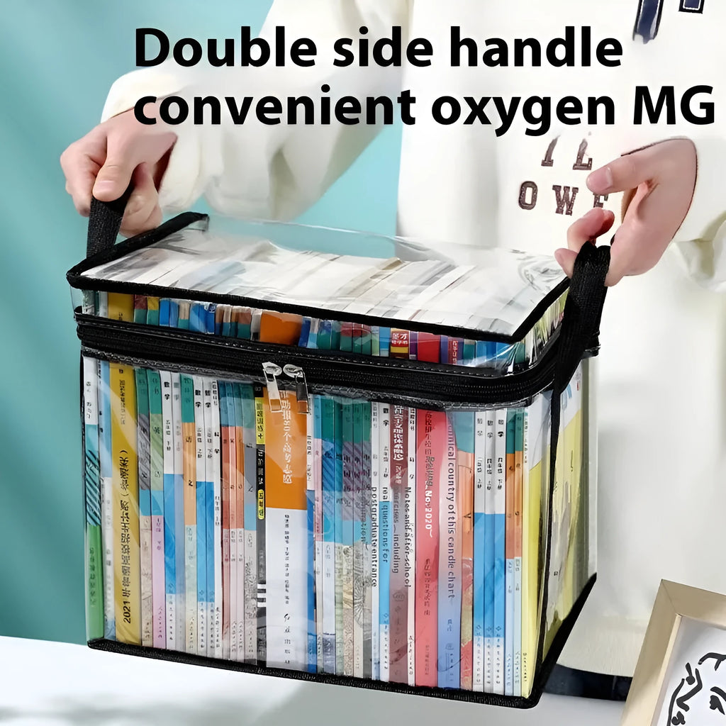 Large foldable PVC water buggy bag in solid black, showing sealed closure and 38x24x32cm dimensions.
