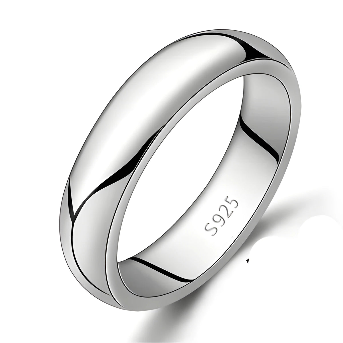 925 sterling silver ring with cow pattern design in silver colour for men couples
