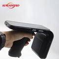 SLP-05 handheld Android UHF RFID scanner reader with barcode scan and fingerprint sensor.