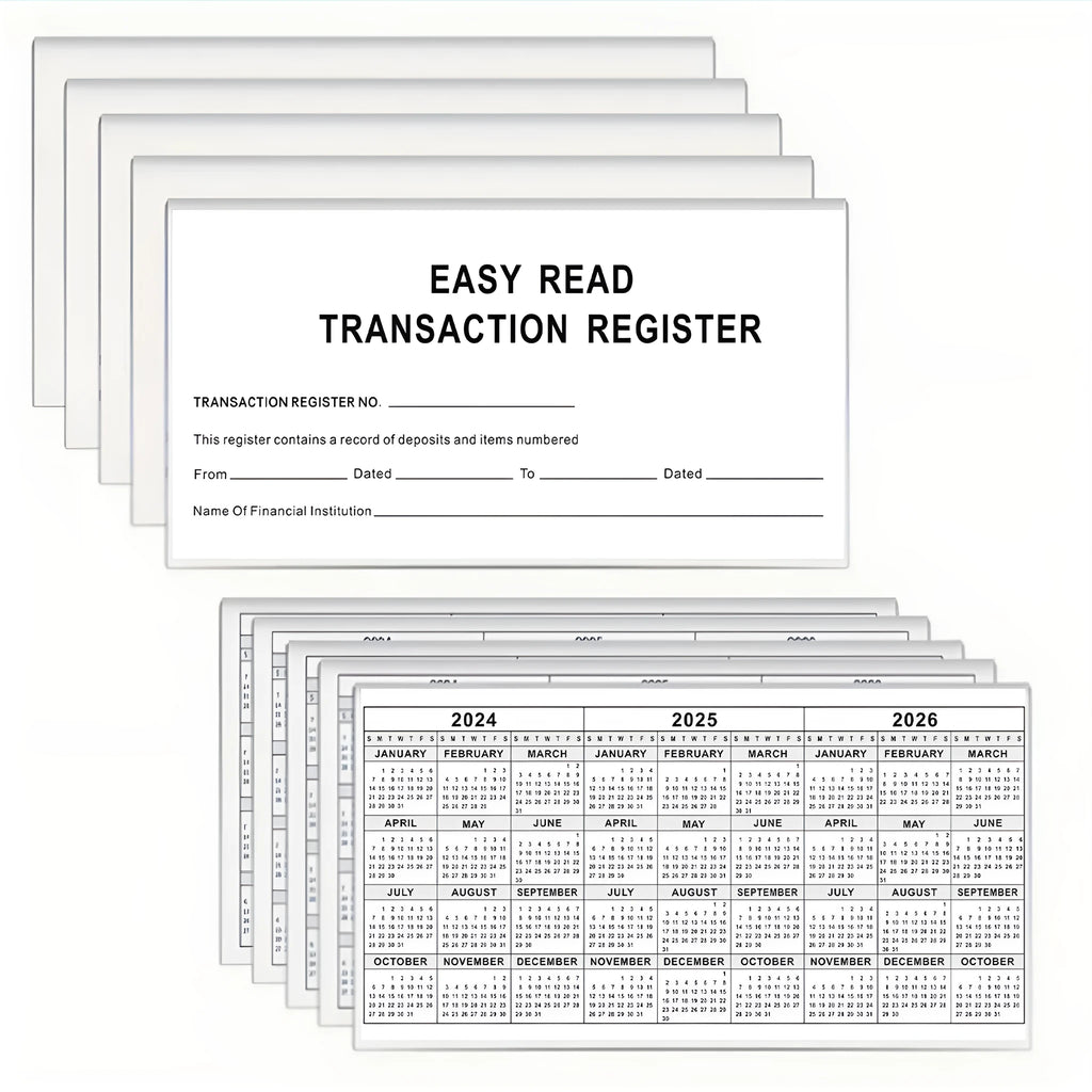 54K paper deposit journal for bank checking account records, single journal