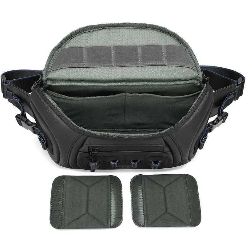 Black waterproof Oxford cloth shoulder camera bag for DSLR and video equipment