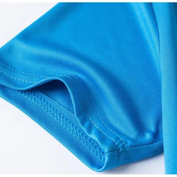 Summer quick-dry T-shirt for outdoor work and sports in nylon-polyester fabric, regular fit pullover