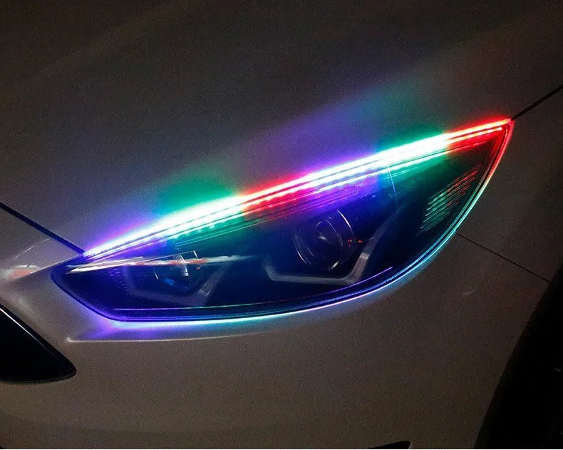 30cm 45cm 60cm RGB LED daytime running light with remote control for GM cars