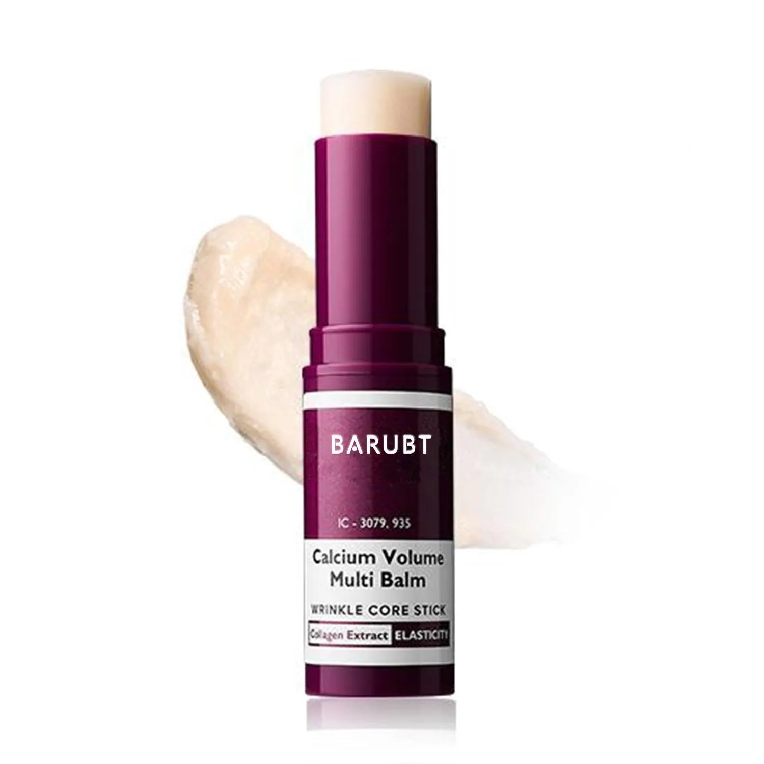 Eye cream stick for smoothening fine wrinkles and fading dark circles, 9g stick format, universal skin type
