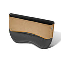 Leather car seat storage box in choice of five colours with waterproof construction