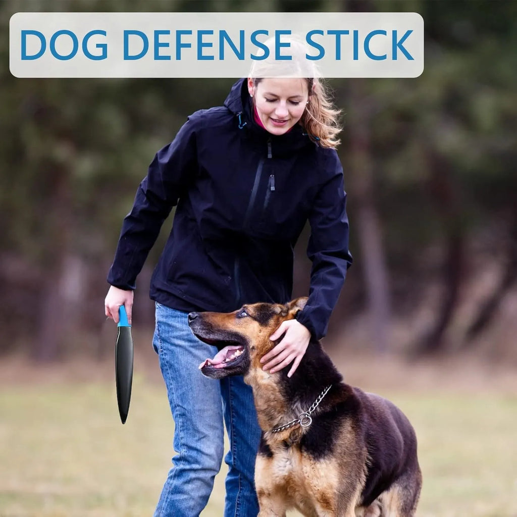 35cm nylon dog break stick with coloured handle for small medium dog training