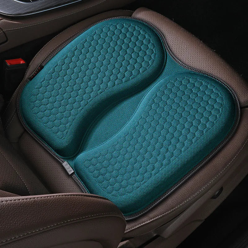Honeycomb gel car seat cushion breathable cold pad in one of six colours.