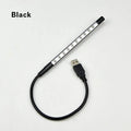 Aluminium alloy USB LED night light with 420mm spiral design in six colour options
