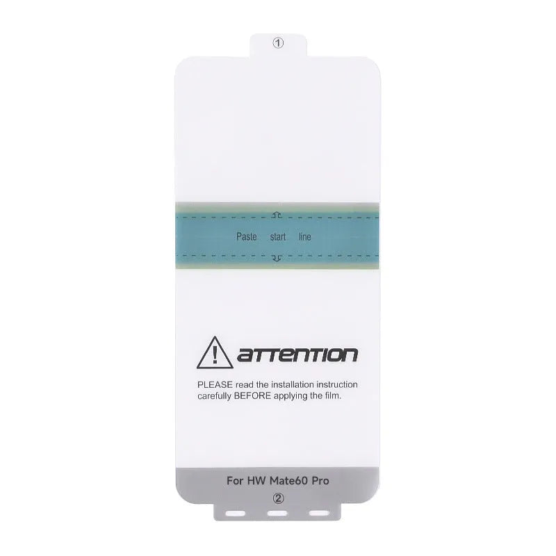 TPU screen protector for Huawei Mate 60 and Mate 60 Pro with anti-fingerprint surface