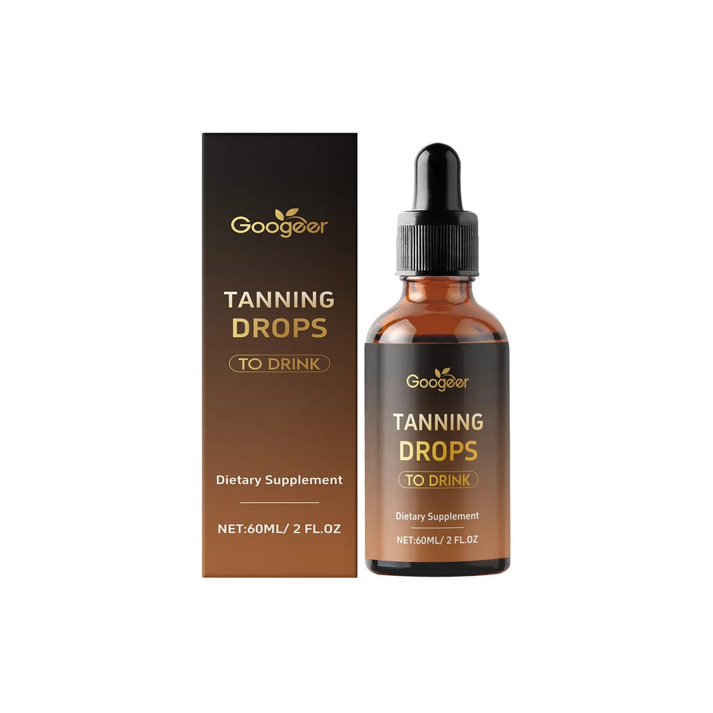 Googeer Tanning Drops To Drink Body Treatment 60ml bottle for body care and sunless tanning.