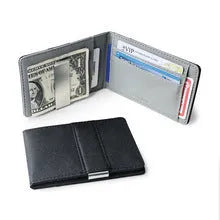 Men's PU leather short wallet with animal lace pattern and frosted finish, brown colour, hard square section