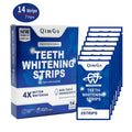 Teeth whitening strips convenient easy home kit for stain removal enamel safe 14 pairs