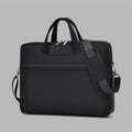 Men's large capacity Oxford cloth laptop bag in black, with waterproof and breathable functions, fits 14 to 17.3 inch laptops