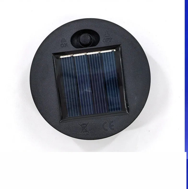 Oval solar LED battery box accessory, 2cm by 7cm, 1.2V 0.02W, IP44, for garden solar lights