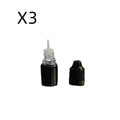 Black confidentiality seal ink in 5ml bottle for office privacy stamp applications