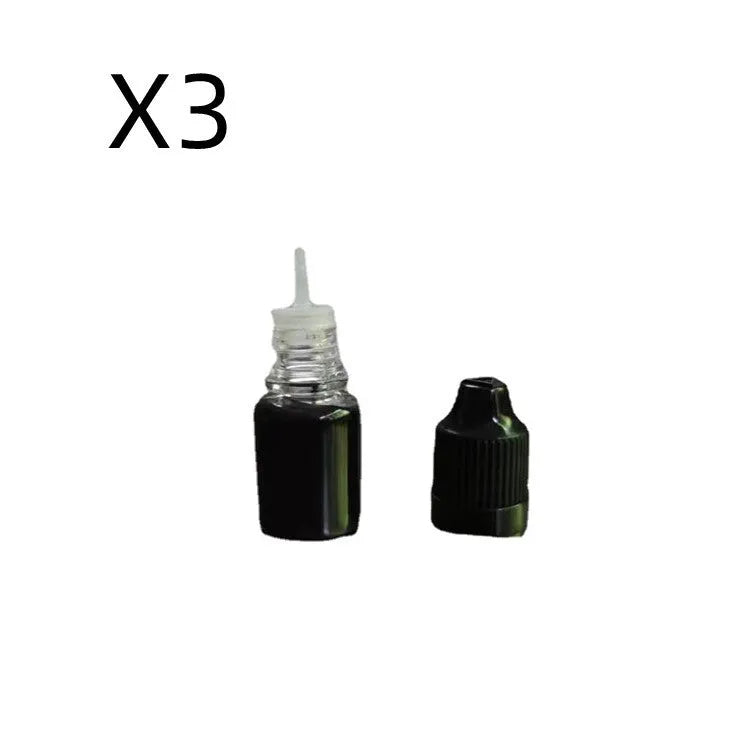 Black confidentiality seal ink in 5ml bottle for office privacy stamp applications