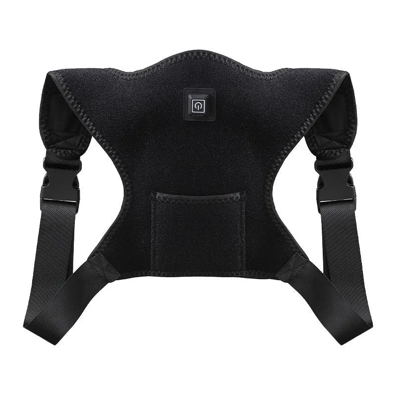 USB powered moxibustion hot compress heating shoulder pad strap for cold-proof physiotherapy shoulder relief, head and neck support style
