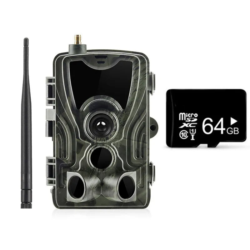 Outdoor waterproof surveillance camera with camouflage finish and 1080p resolution