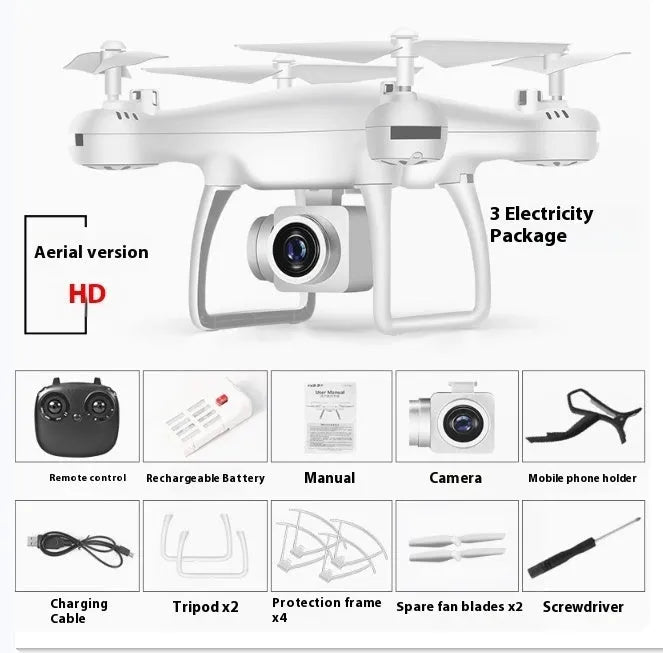 Remote control helicopter drone plastic construction 4 channel handle control fixed altitude black colour