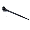 22-24mm pointed-tail ratchet spanner in high carbon steel with bidirectional action