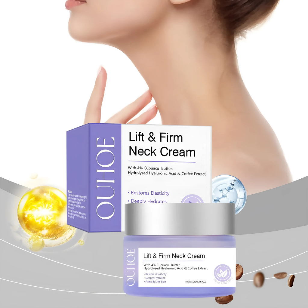 50g jar of Neck Skin Cream for moisturising and firming neck skin.