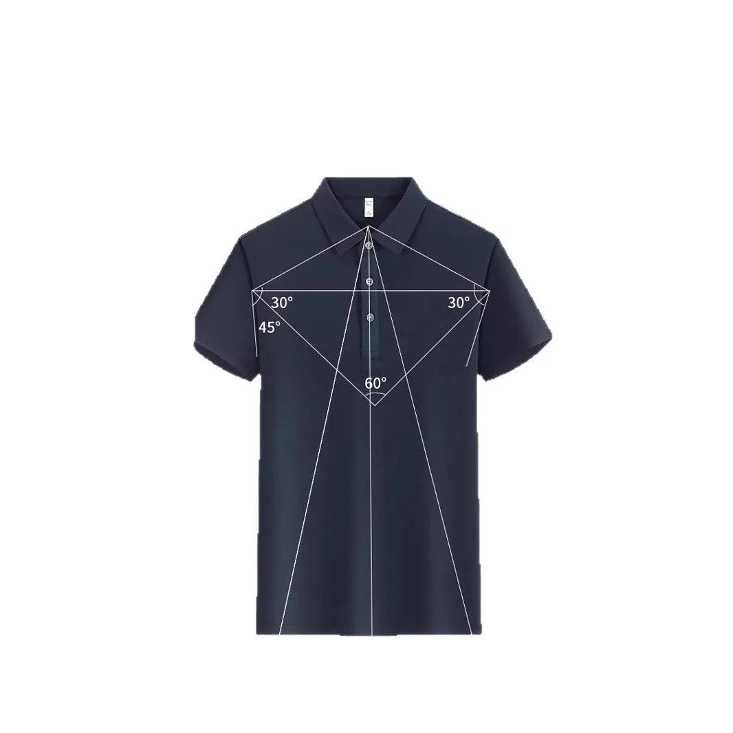 Polo collar cotton work shirt short sleeve available in multiple colours including black and navy blue, sizes S to 5XL