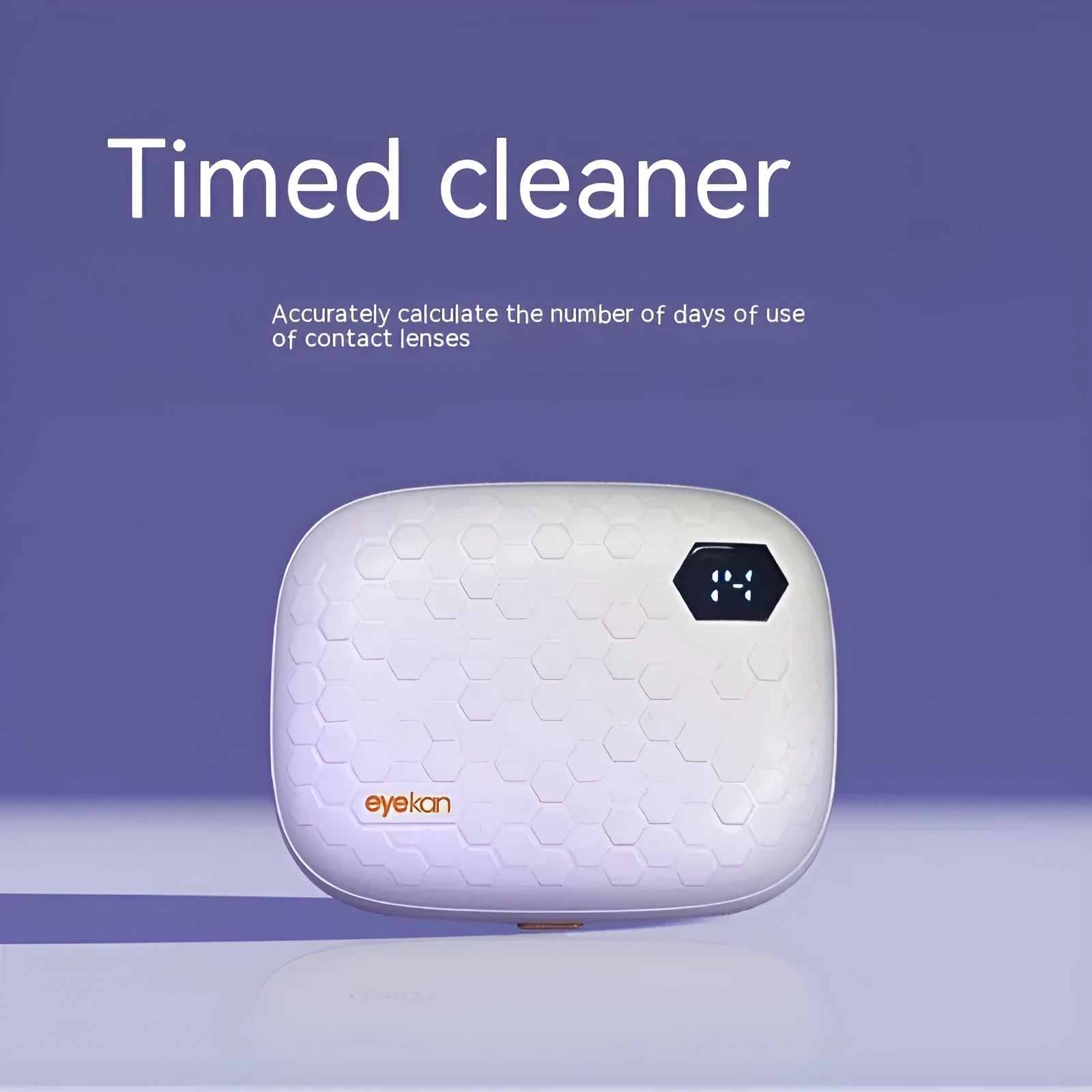 Pearl white automatic ultrasonic cleaning machine for invisible glasses