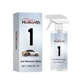 Iron remover spray bottle 4x18.5cm PET for automotive rust removal