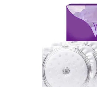 Pair of disposable chest patches for breast enhancement and body tightening treatments